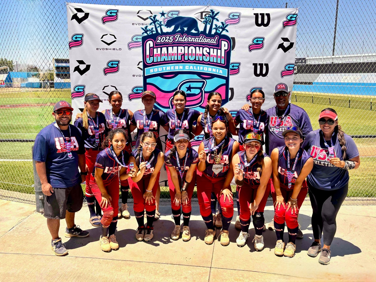 Martinez-Palafox 14U Earns Medal at USSSA International Championship