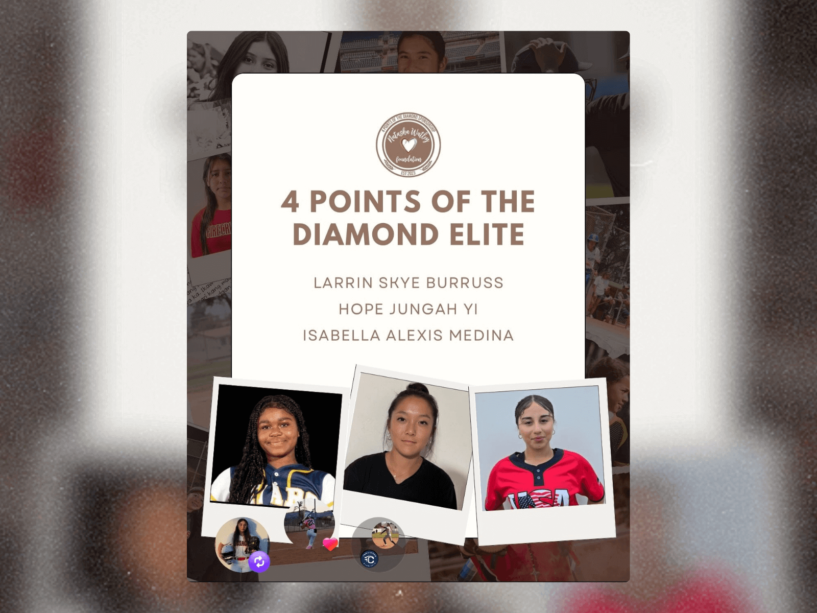 Garcia 18U Player Isabella Alexis Medina Earns Triple Crown Scholarship