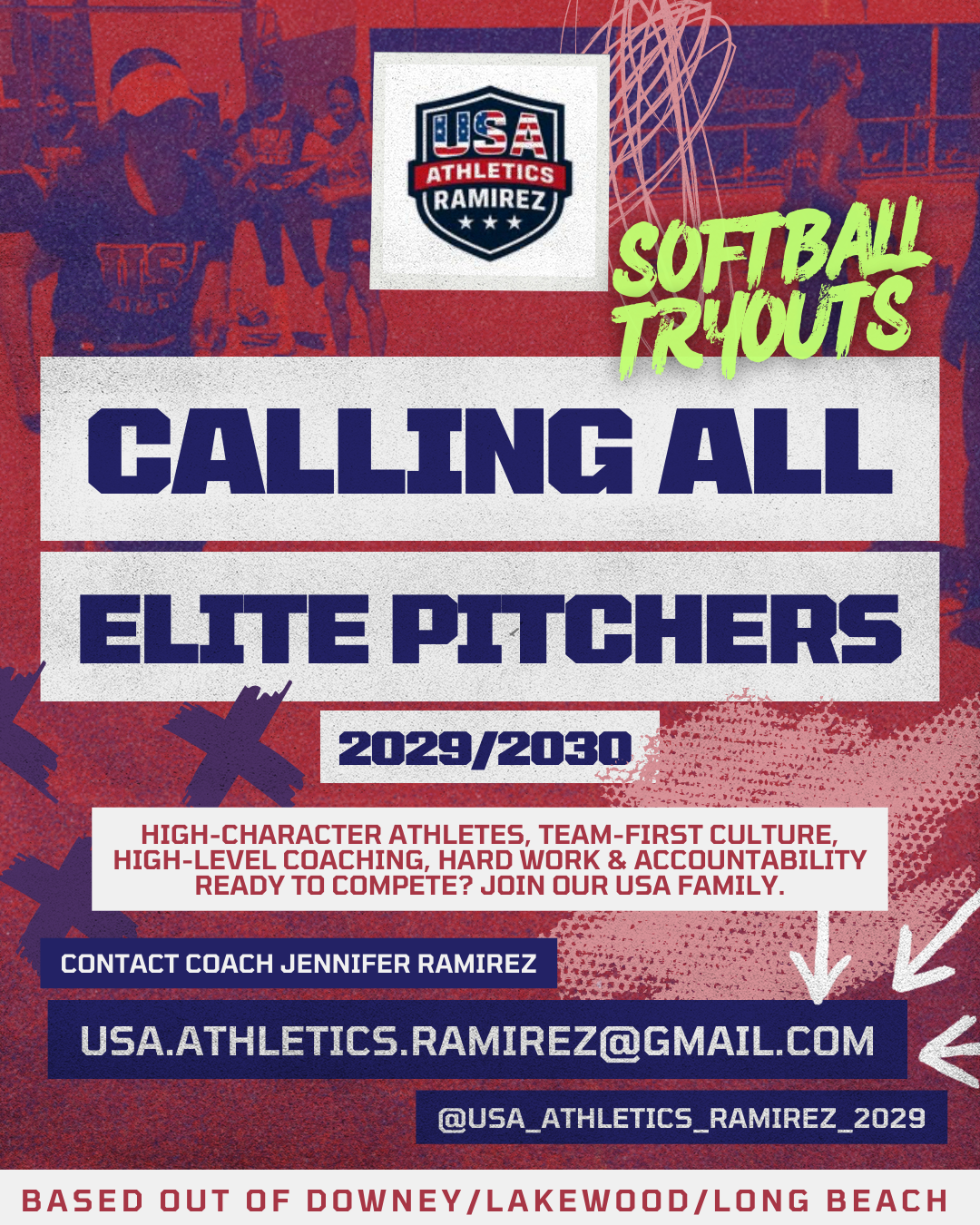 USA Athletics Ramirez 14U Seeks Elite Pitcher for 2029/2030 Class