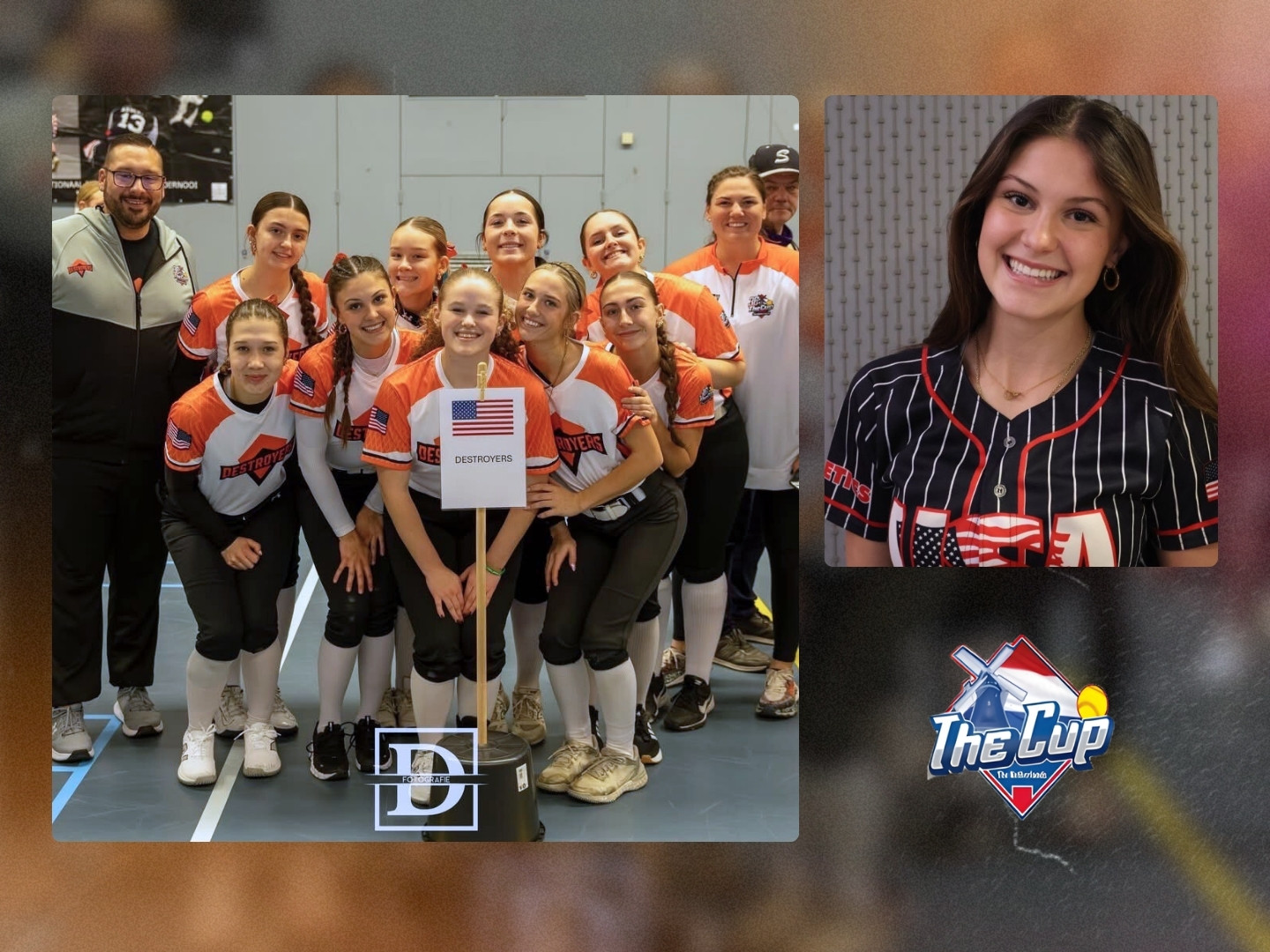 Caydon Swofford (Class of 2028) pitches two shutout wins and earns Cup Star honors at prestigious international indoor softball tournament in Netherlands.