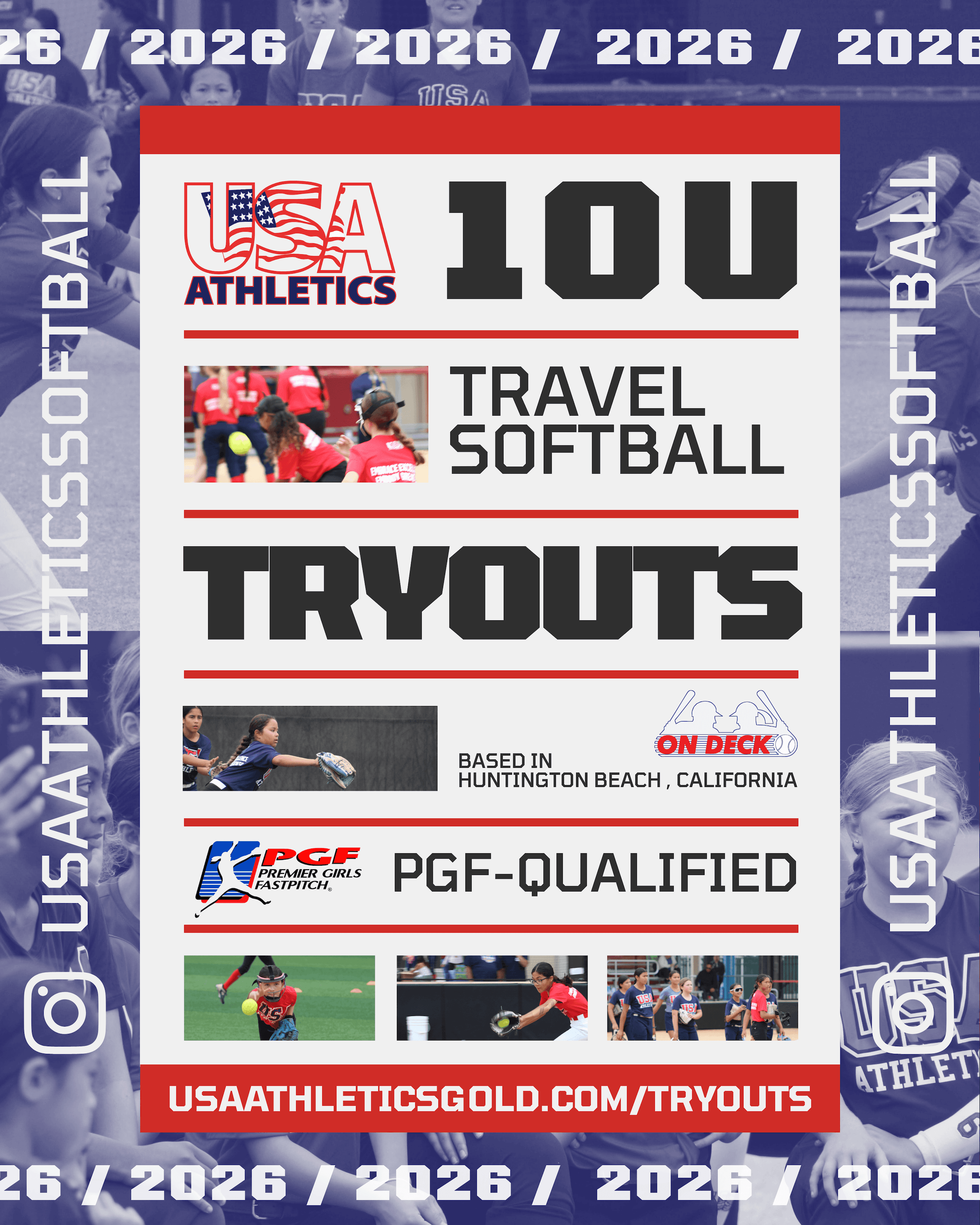 10U Tryouts for USA Athletics Softball