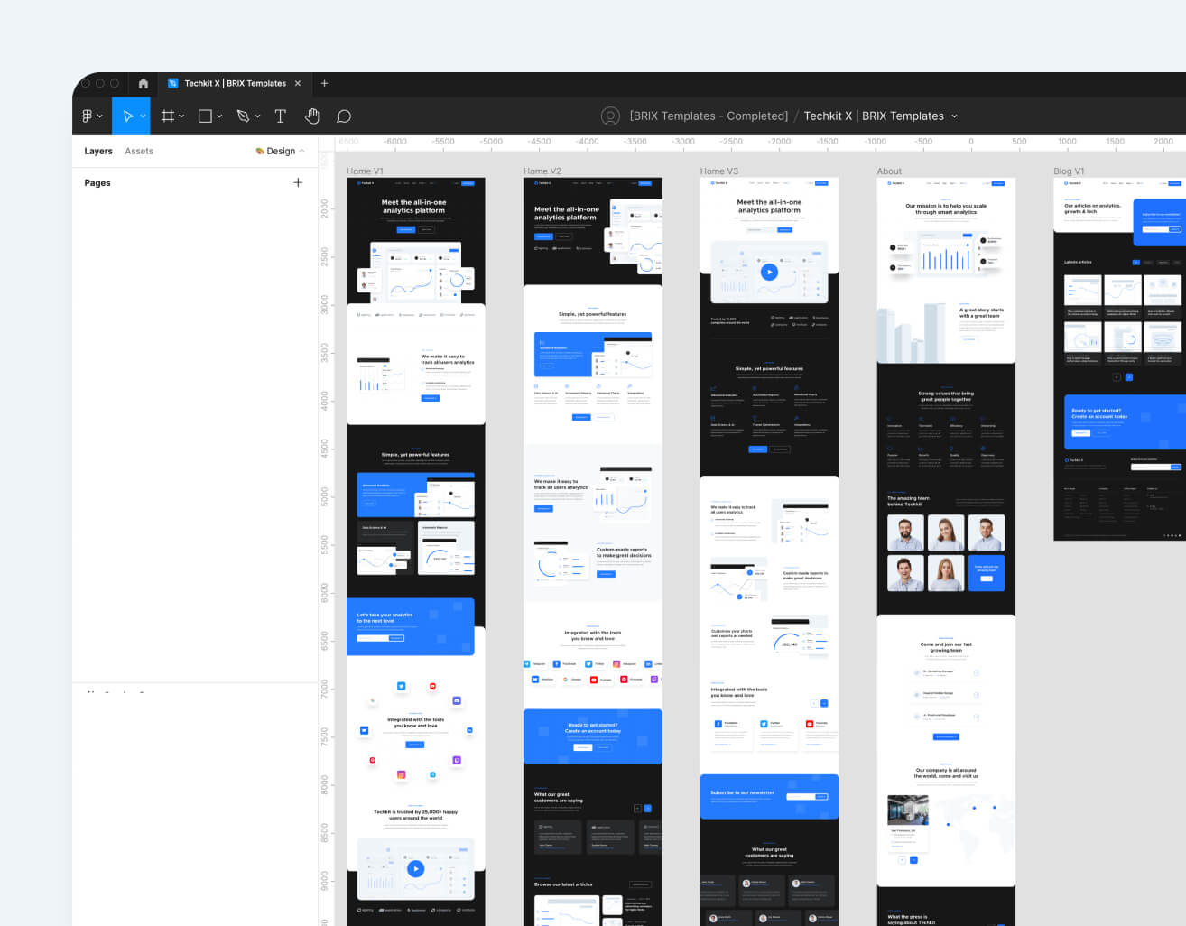 Figma File Included - Techkit X Webflow Template