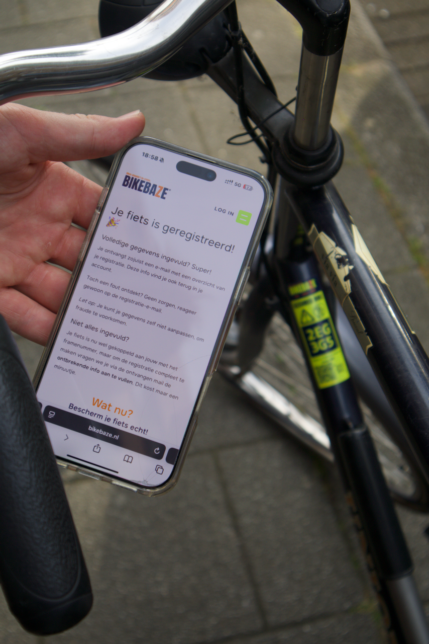 10 redenen waarom je je fiets moet registreren