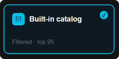Look-A-Like catalog interface