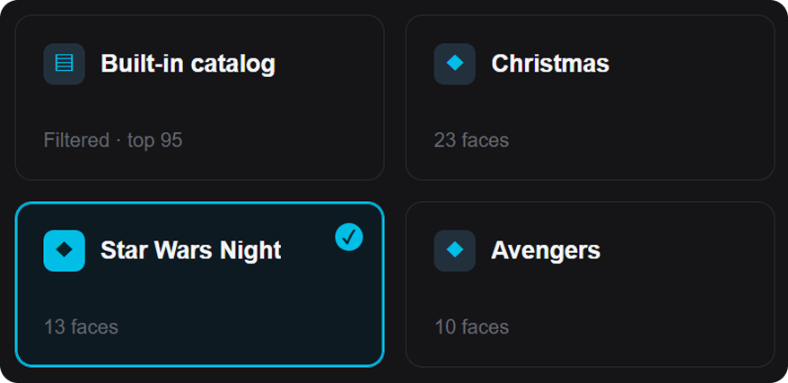 Look-A-Like catalog interface