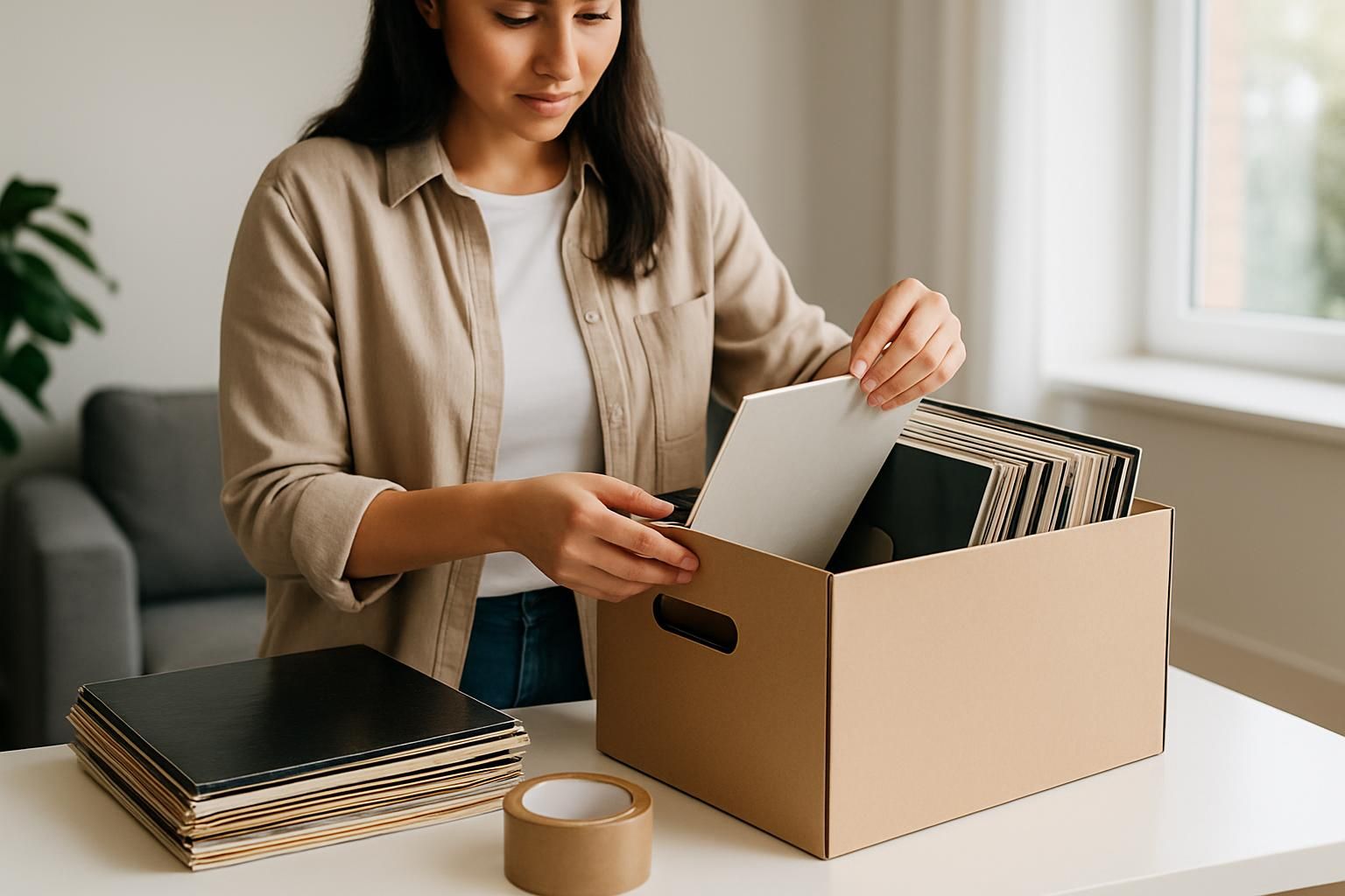 How To Pack Records For Storage