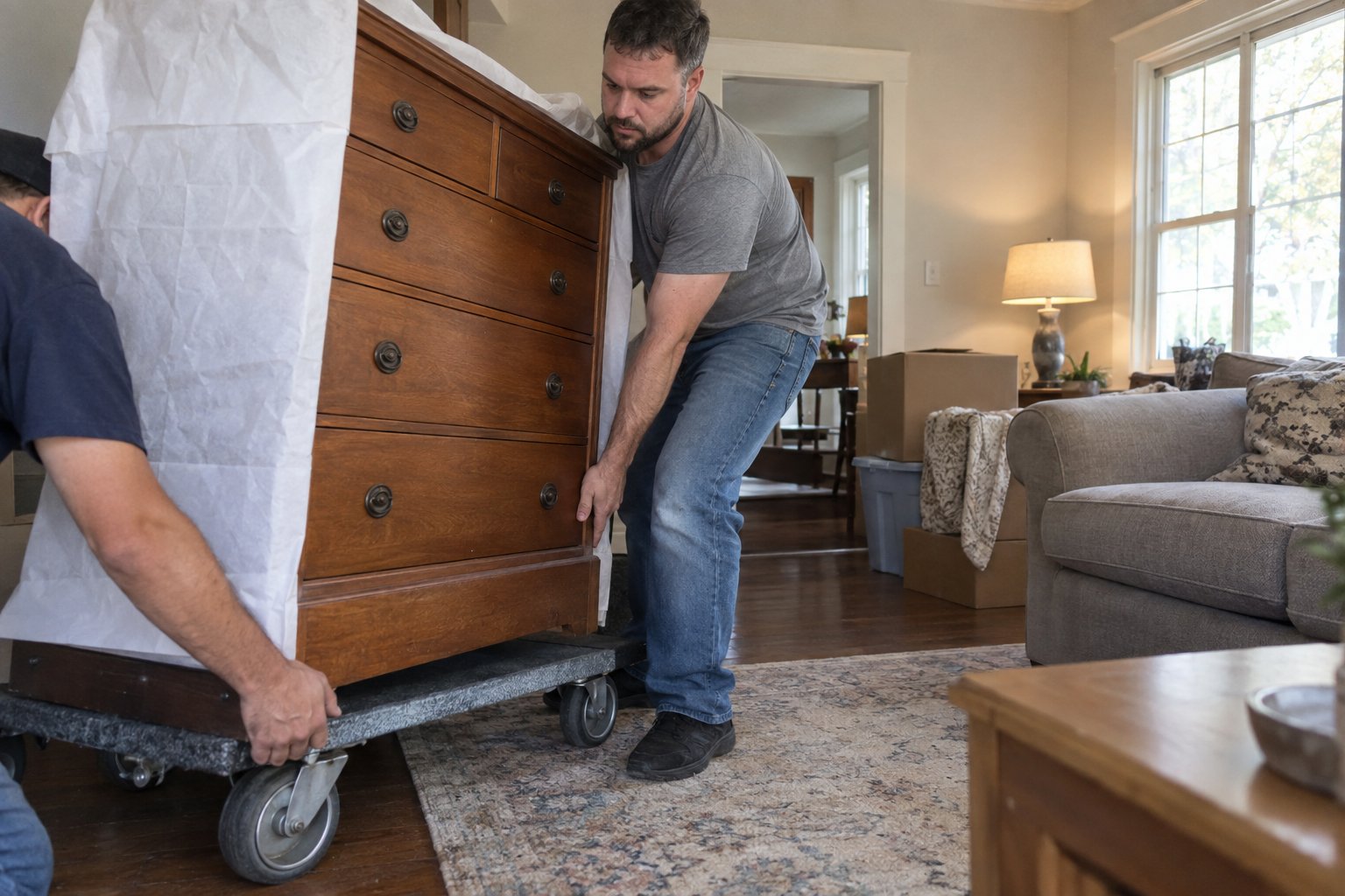 Tip Movers By The Hour Or Job