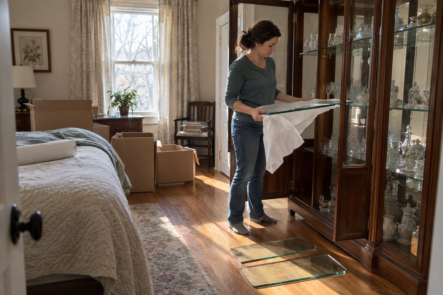 How To Move A China Cabinet