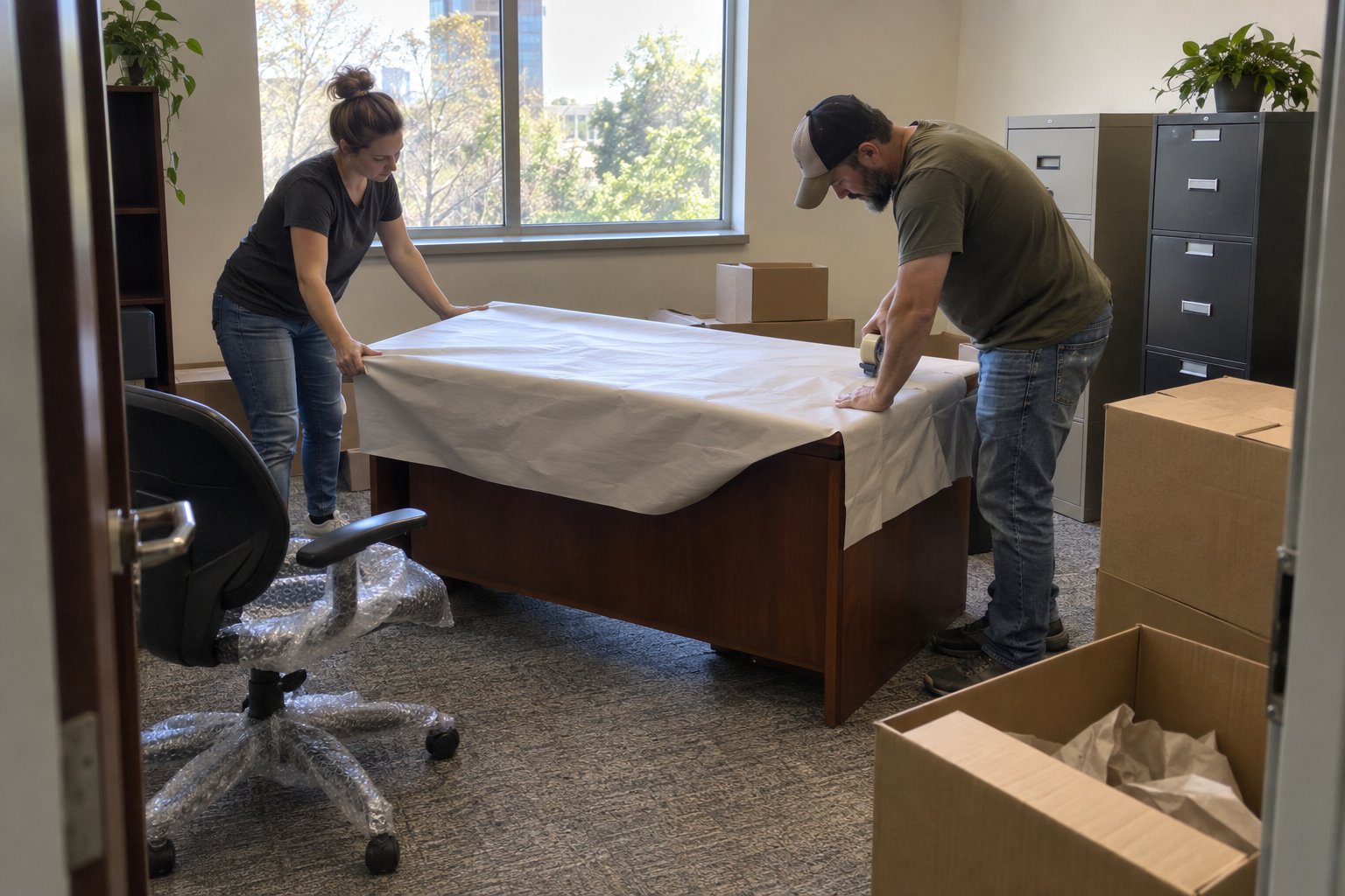 How To Move Office Furniture