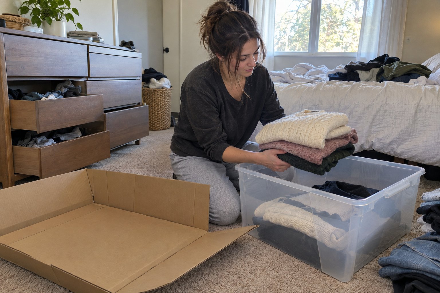 Moving Boxes Vs Plastic Bins