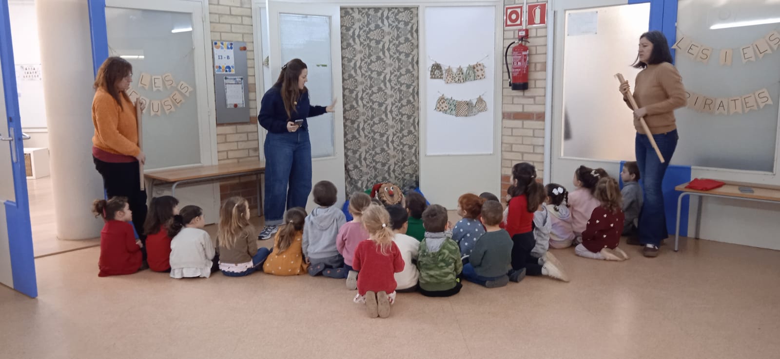 A Educació Infantil fem cagar el Tió!