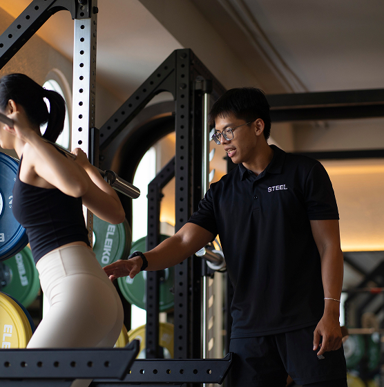 STEEL Saigon custom care - elite coach offering 24/7 guidance on sleep, nutrition for luxury fitness