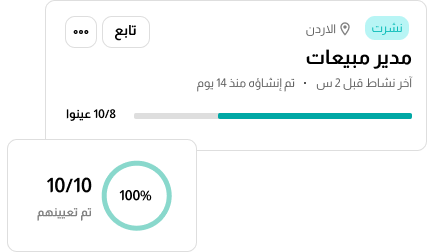تحليلات وتقارير التوظيف
