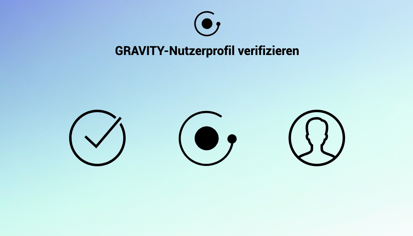 Prüfen: Sind Sie mit dem richtigen GRAVITY-Benutzerprofil eingeloggt?