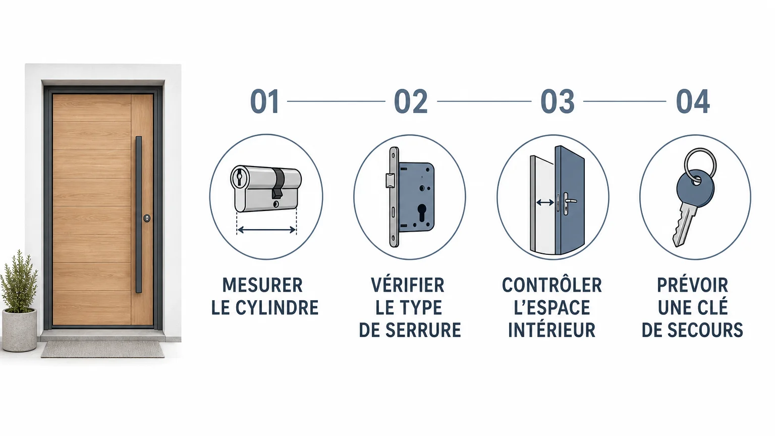 Checklist des vérifications avant l’installation d’une serrure connectée