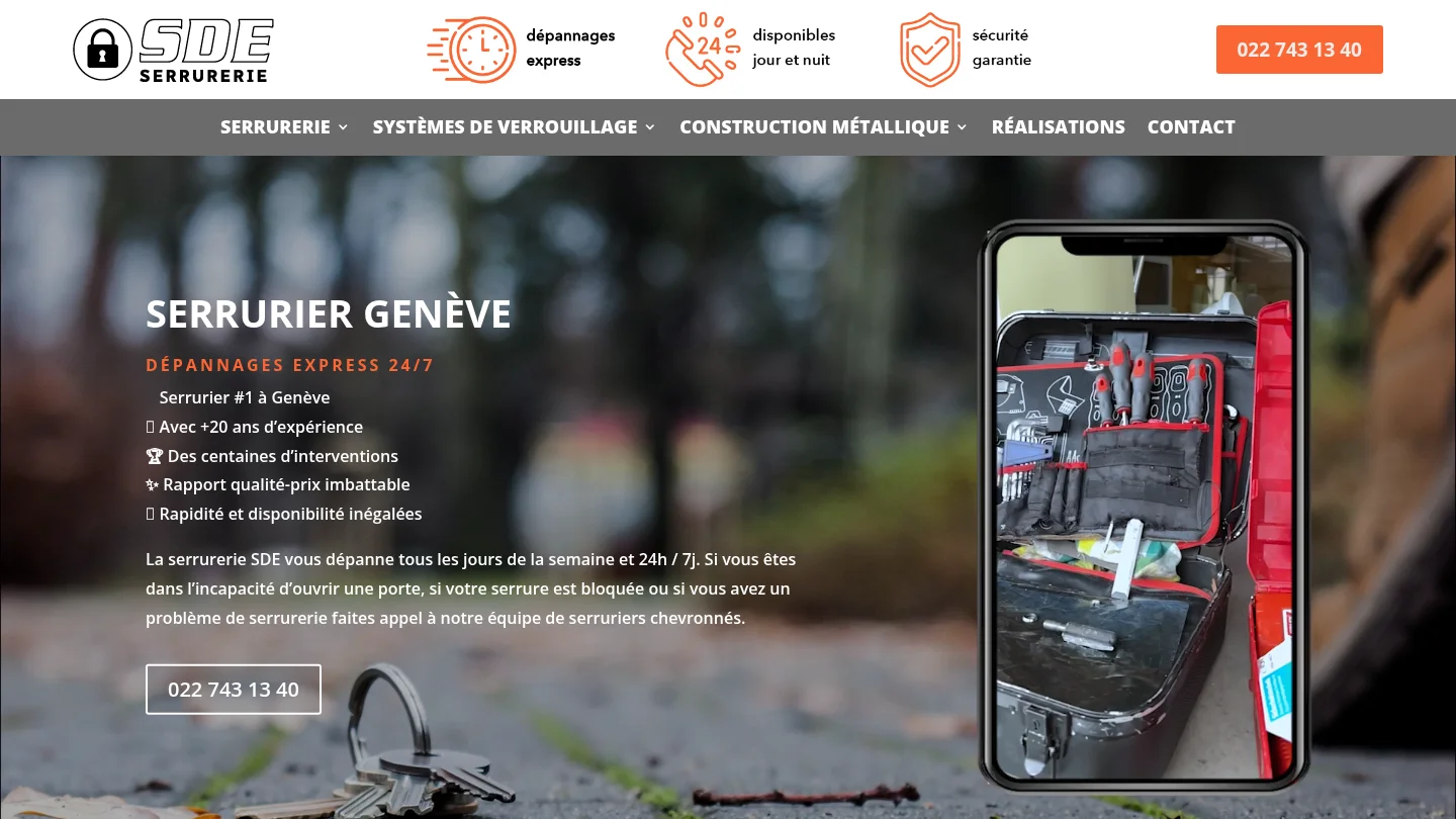 SDE Serrurerie Genève