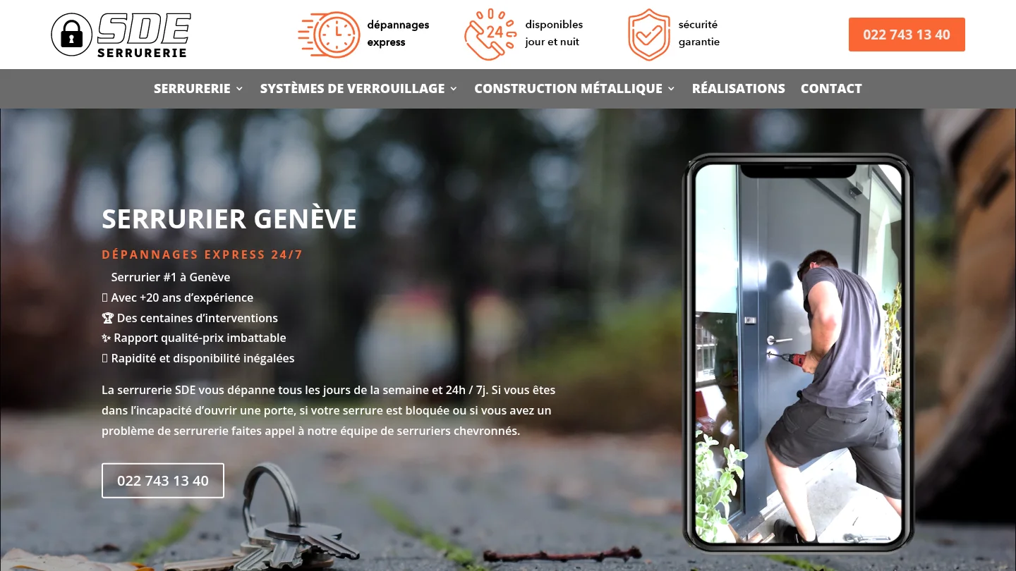 SDE Serrurerie Genève