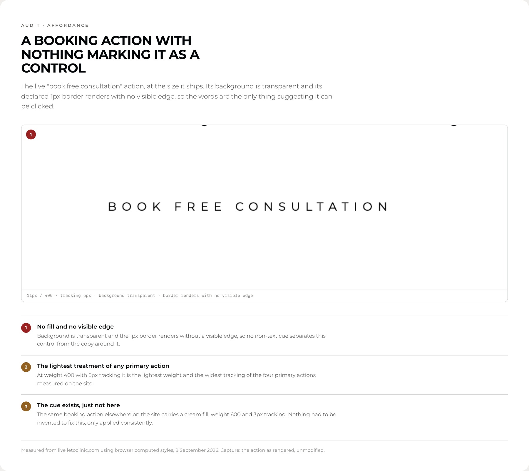 A screenshot of the words book free consultation set in wide letter spaced capitals on a plain background, with no outline, fill or underline around them.