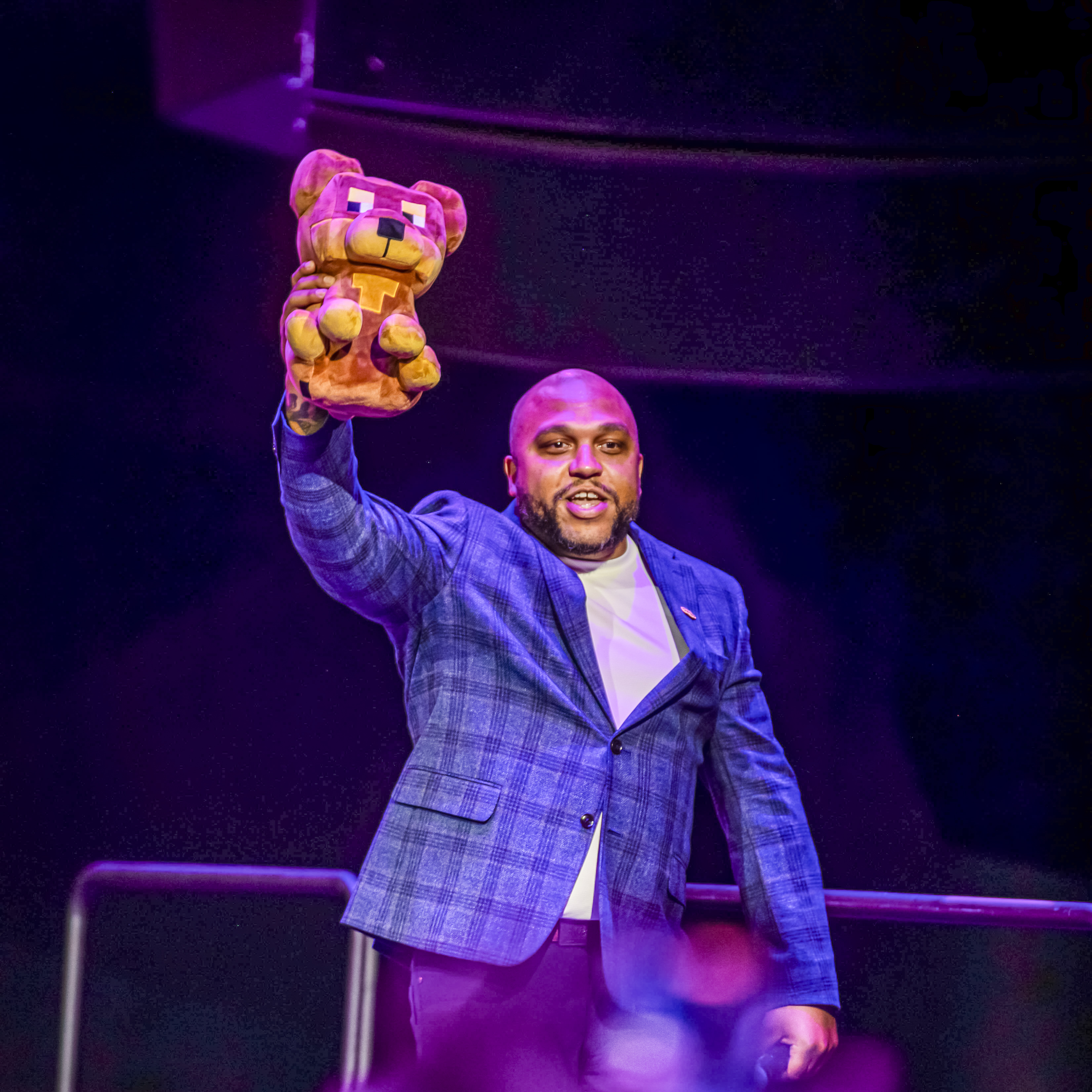 Photo from DDNYC in NYC where the Doginal Dogs community celebrated with friends at a big party, showing off exclusive Doge-inspired merch, inscriptions/NFTs, and the creativity of Dogecoin and Doginals.