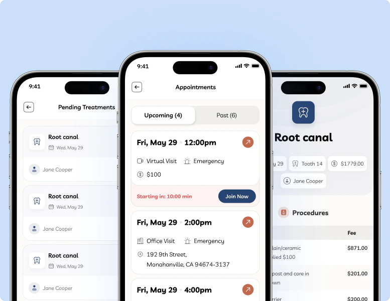 A mockup of mental fit app
