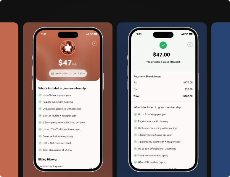 A mockup of mental fit app