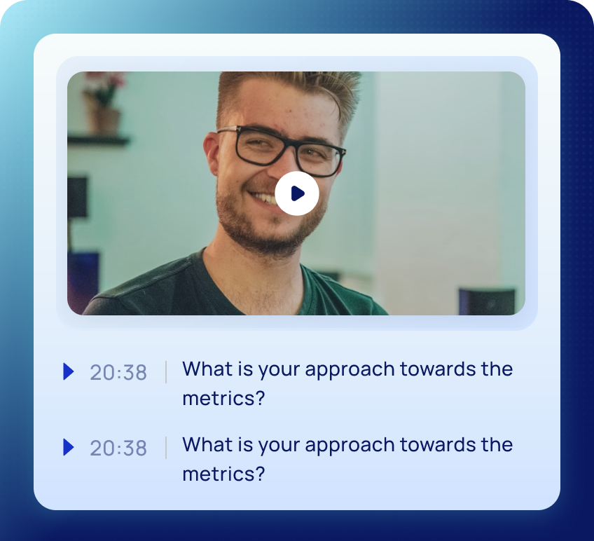 Full Playback & Smart Transcript