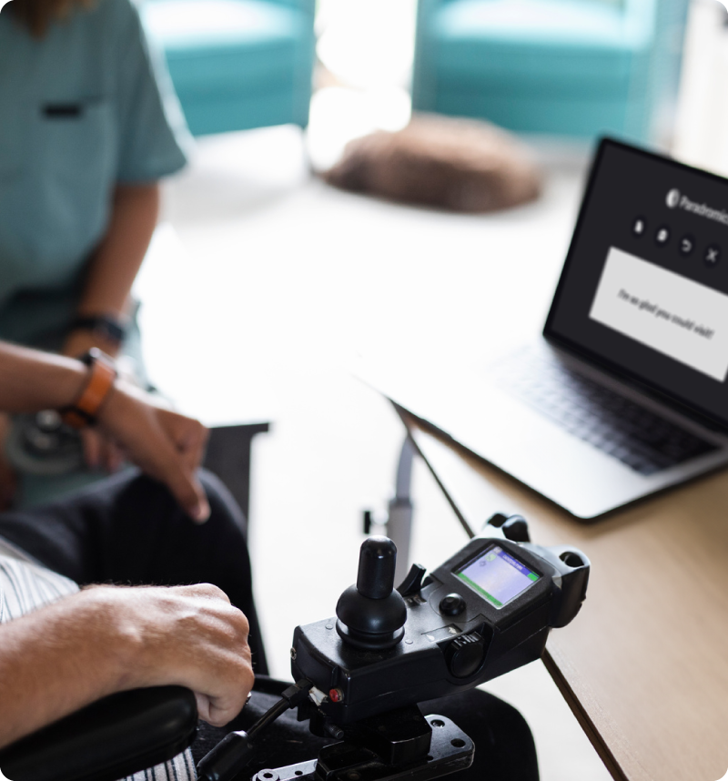 Patient's partial mobility vehicle