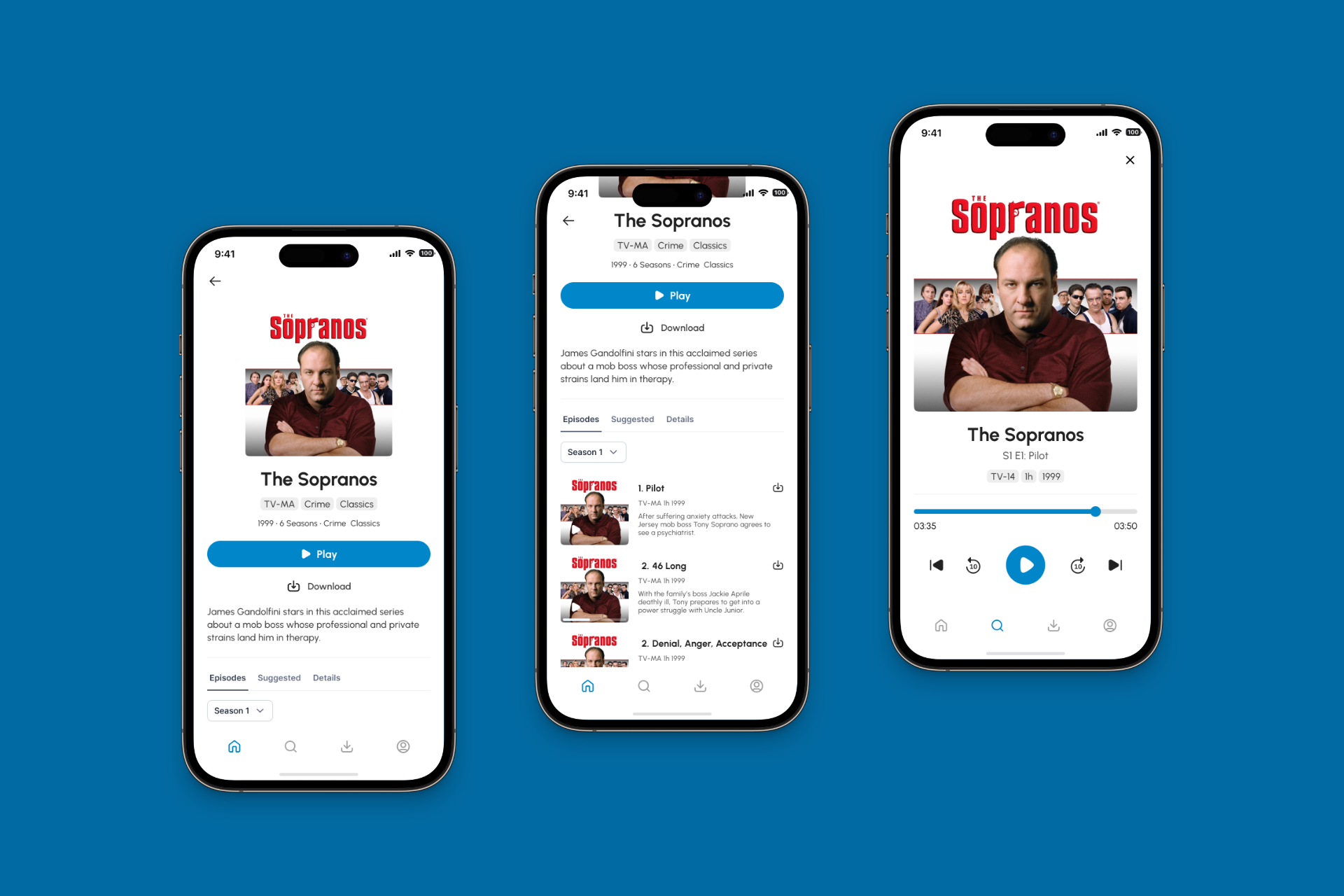 Cassette Sopranos screens