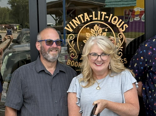 A Vintage Book Shop with Community Mission