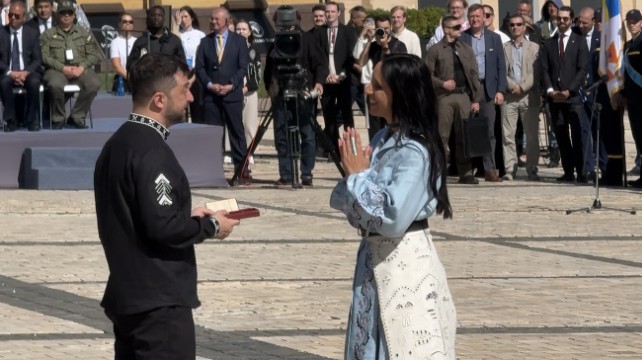 Джамала отримала орден княгині Ольги