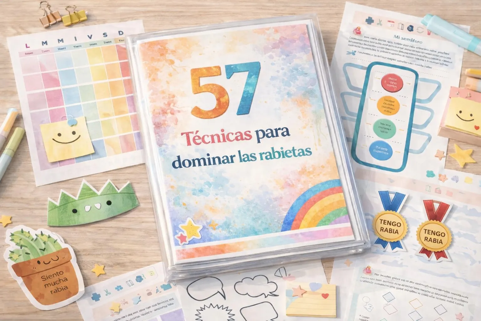 Visual del Kit para dominar las rabietas que puedes descargar por solo $17
