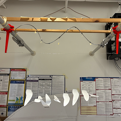 Side view of a prototype.