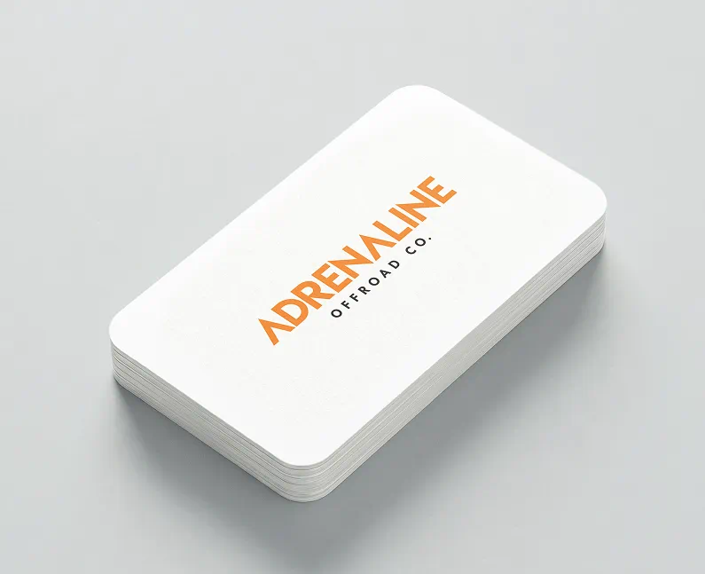 Adrenaline Offroad Co. business card