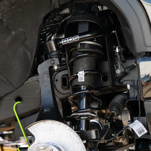 BDS suspension coilover installed on a truck
