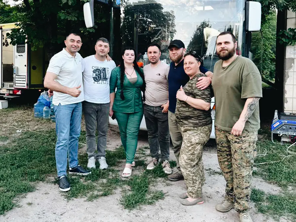 Цього разу наша місія відбулася у Київській області, у 33-й штурмовій бригаді