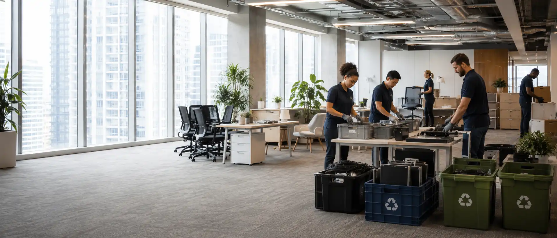 Eco-Friendly Office Furniture Disposal Services