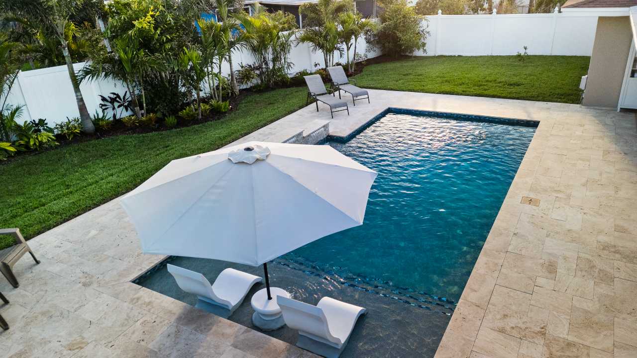 backyard swimming pool