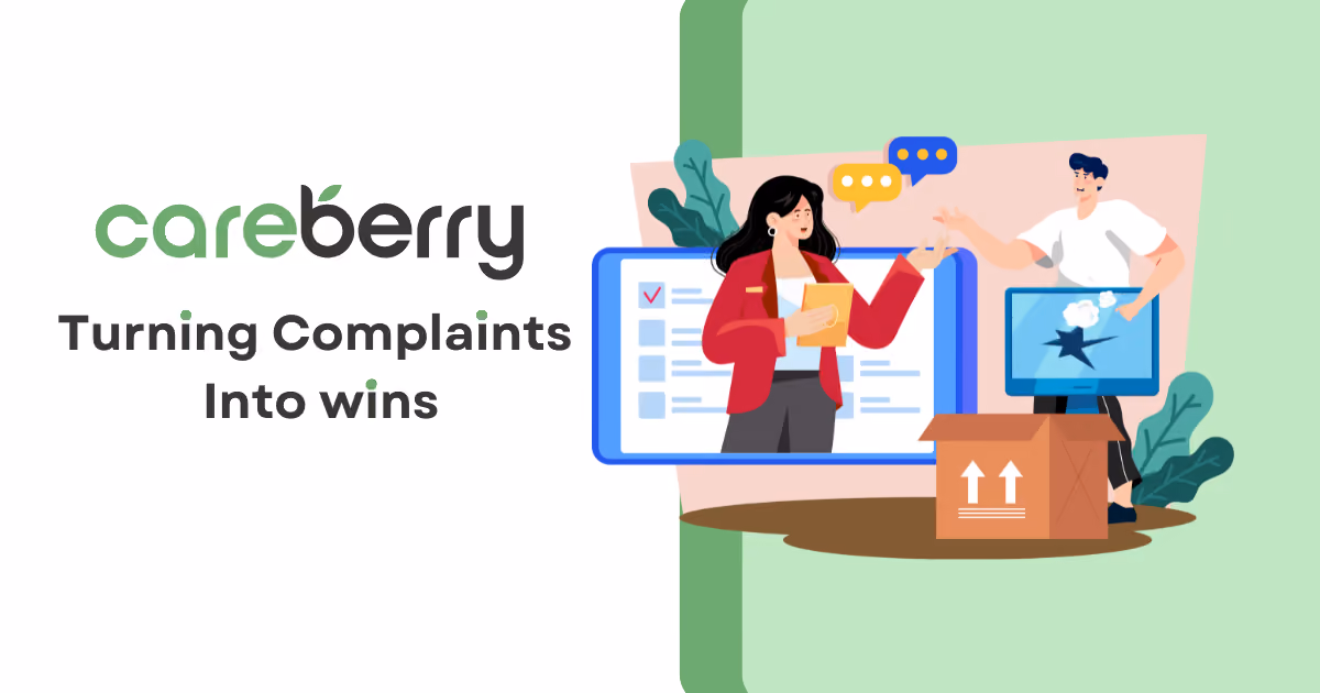 Turning Complaints into Wins Images - Careberry