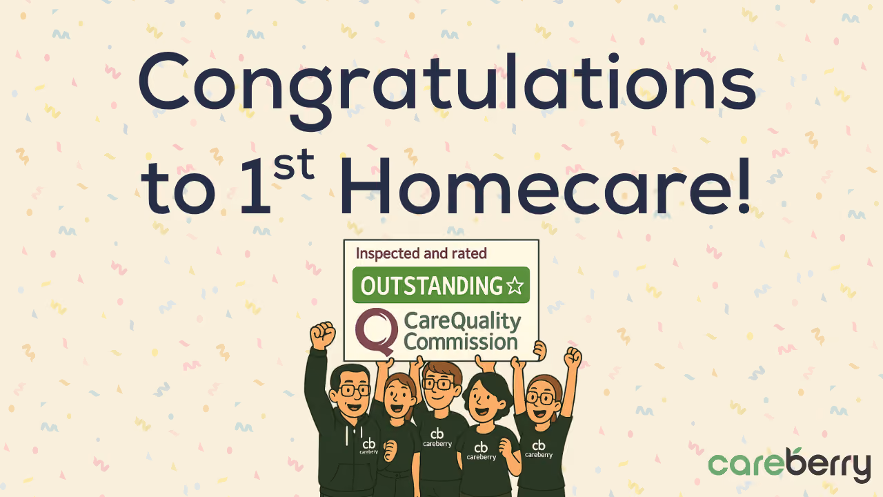1st Home Care Leighton Buzzard Rated Outstandingby CQC Image - Careberry