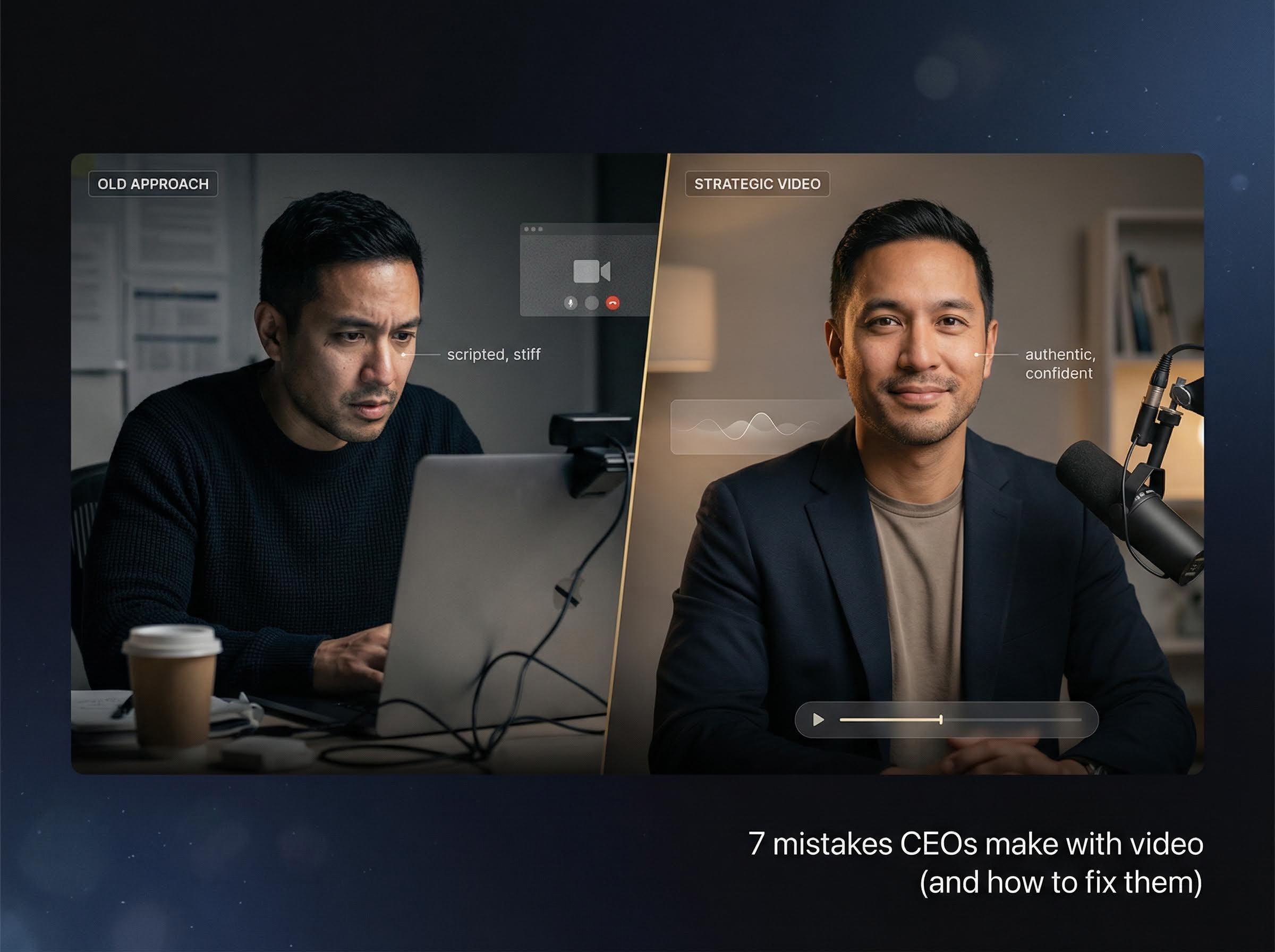 7 Mistakes CEOs Make with Video Content (And How to Fix Them)