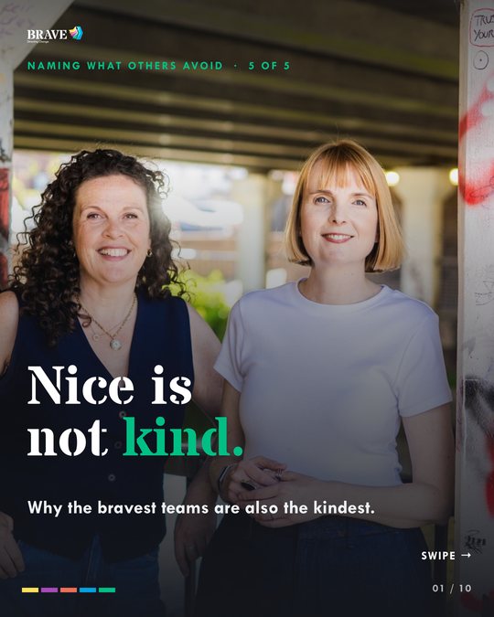 Carousel cover: Nice is not kind.