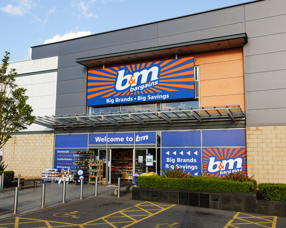 Claim your disability discount from B&M
