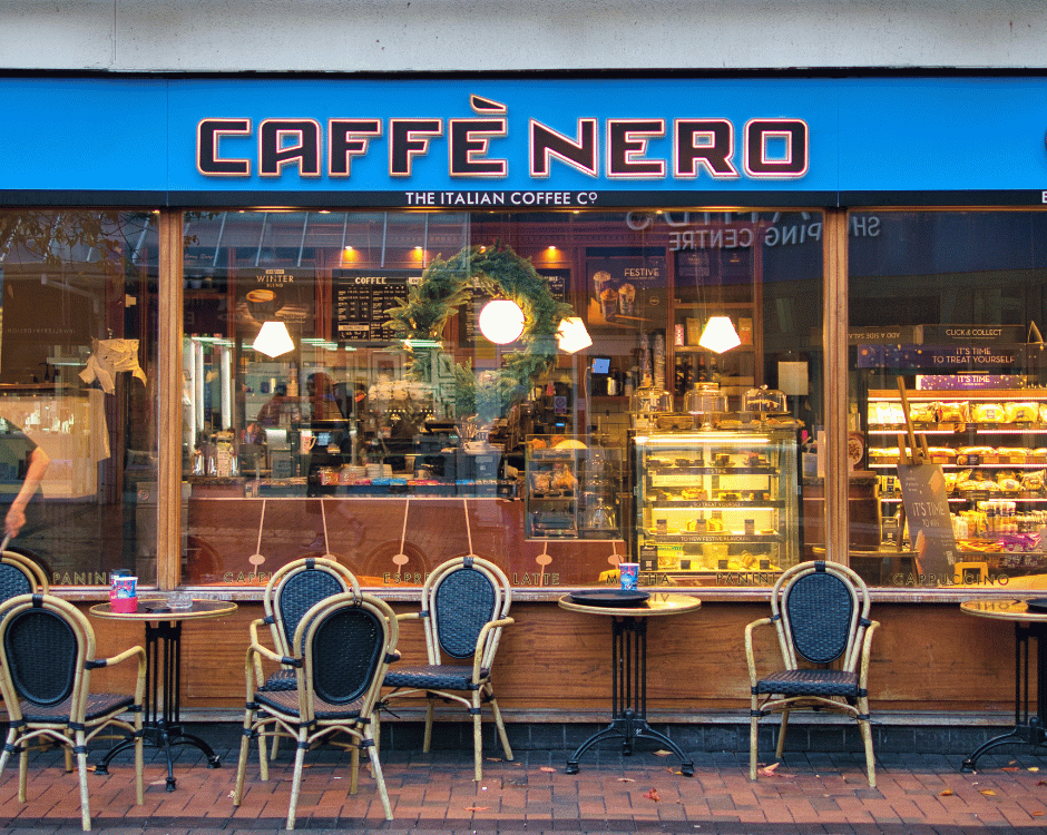 Claim your disability discount from Caffè Nero