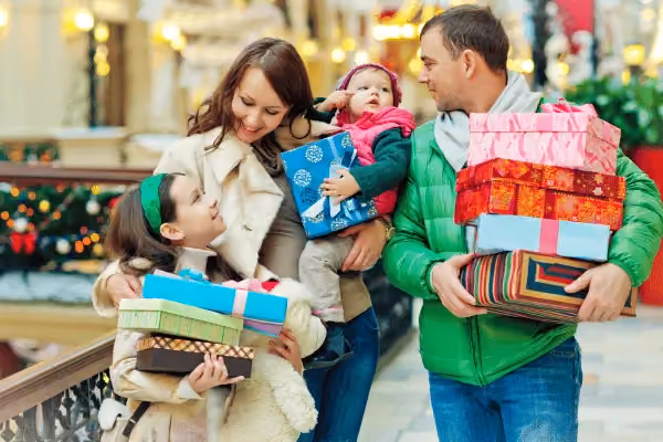 Family Christmas Shopping