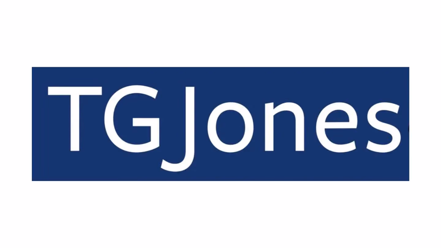 TG Jones logo