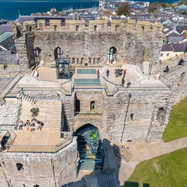 Castell Caernarfon logo