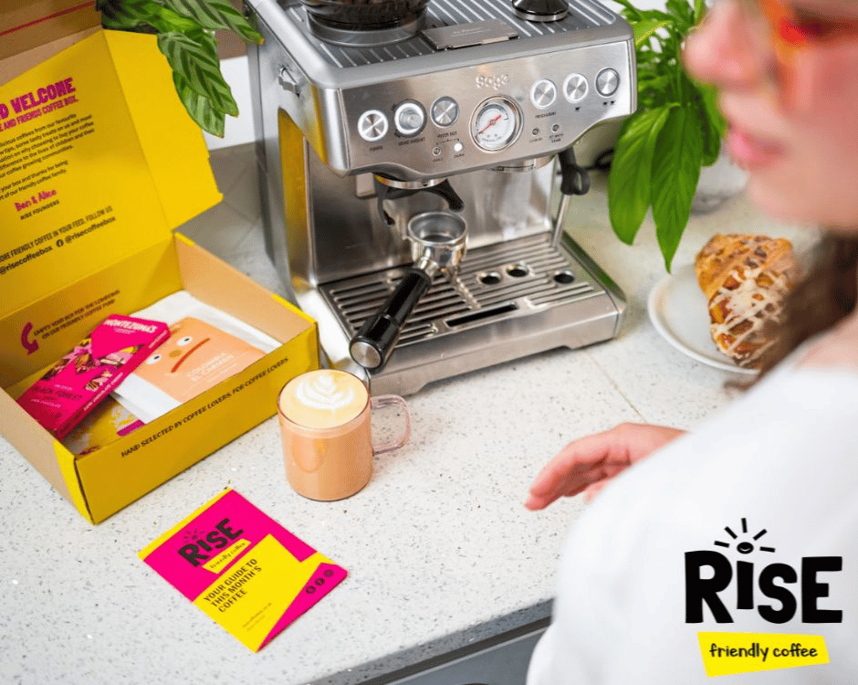 RISE Coffee logo