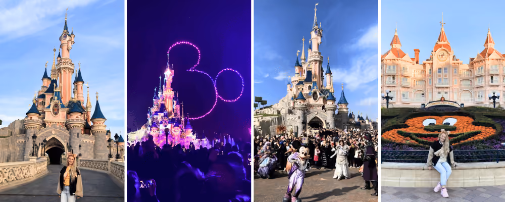 Four Disneyland Paris trip images