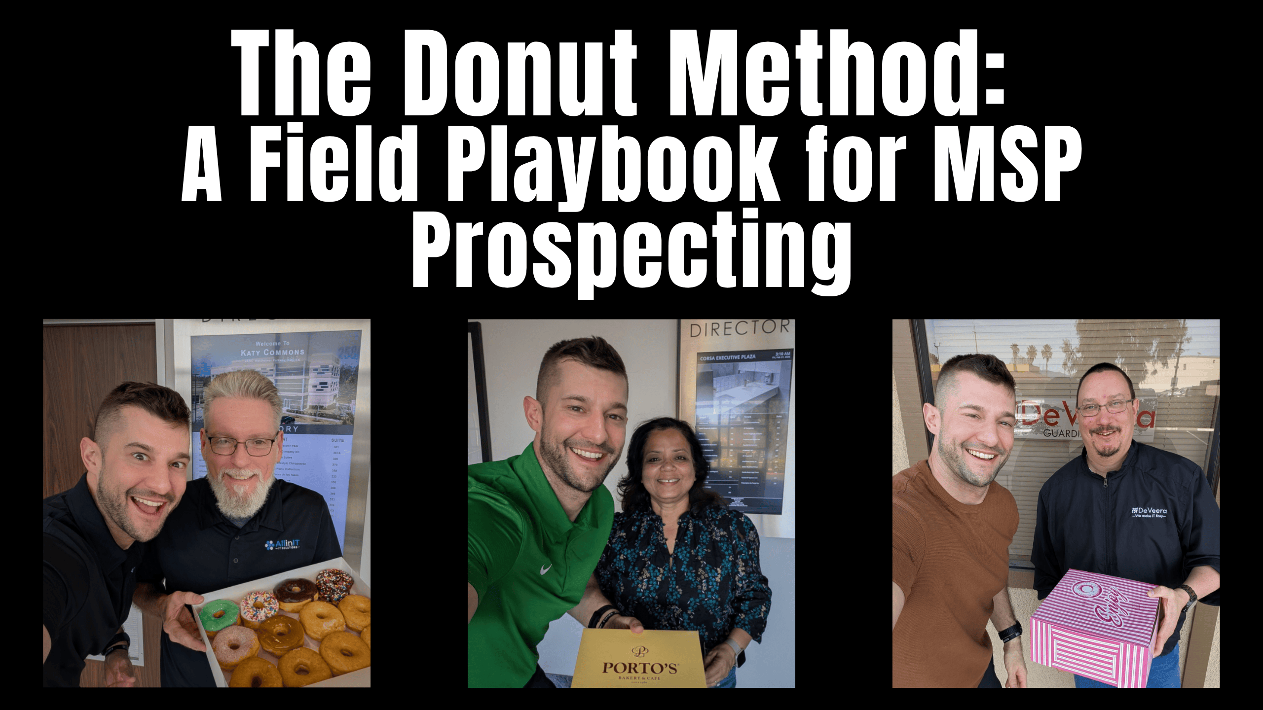 The Donut Method: A Field Playbook for MSP Prospecting