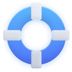 Help & Support - Gradient X Webflow Template